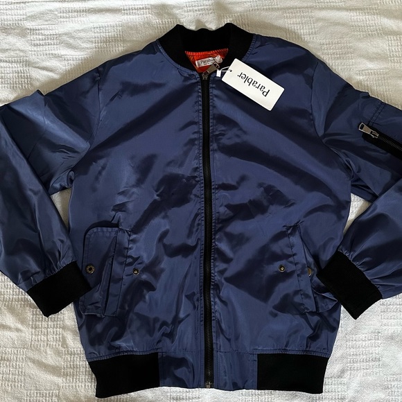 NEW BLUE Parabler Women’s Bomber Jacket - Picture 7 of 8